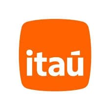 Logo do banco Itaú - parceiro Onecred para financiamento imobiliário